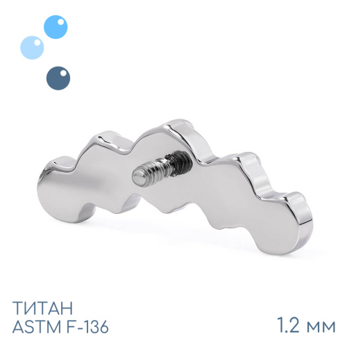 Накрутка-кластер 5K Holographic vol.3 1.2 мм фото 2